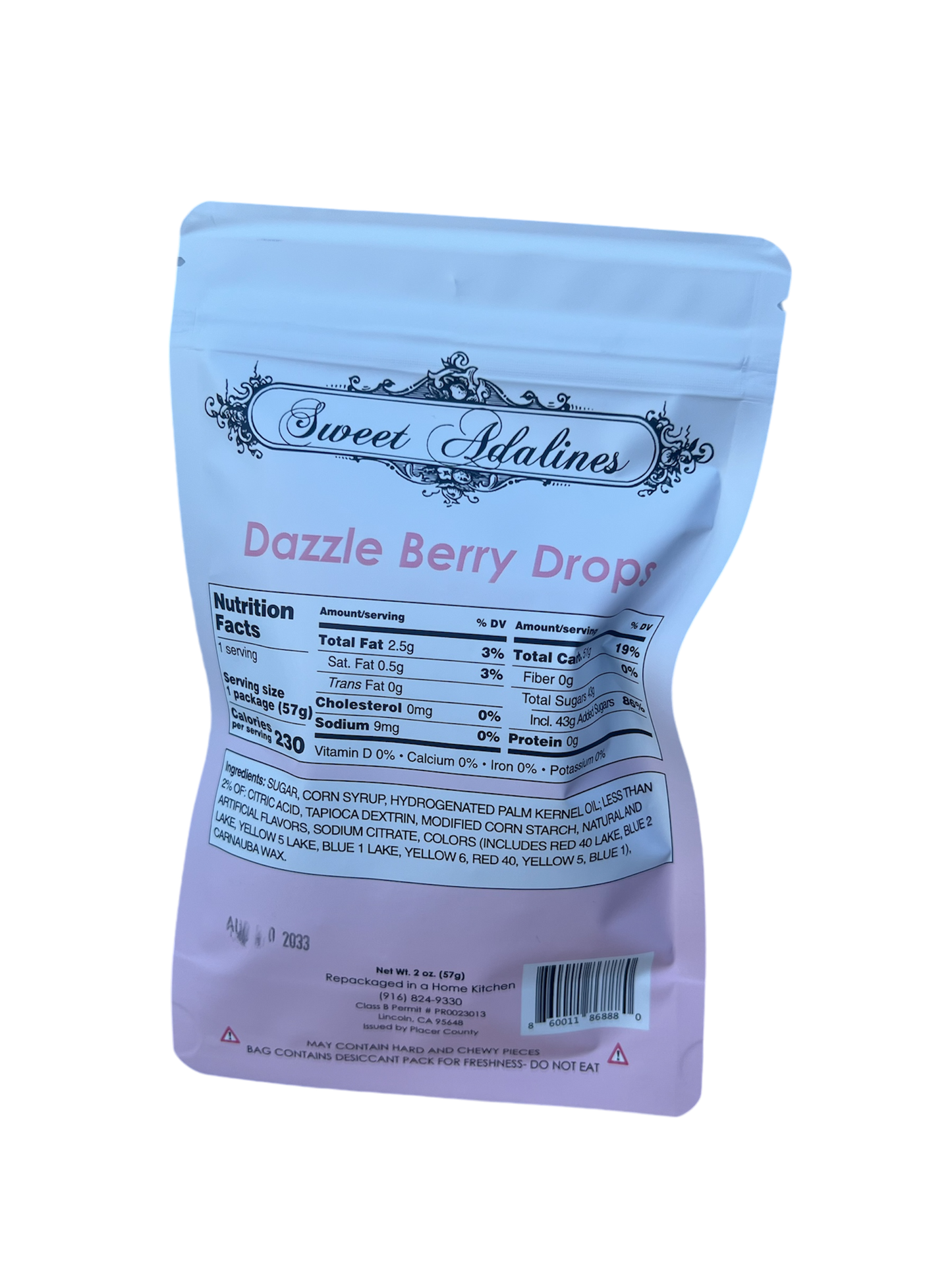 Dazzle Berry Drops Bag