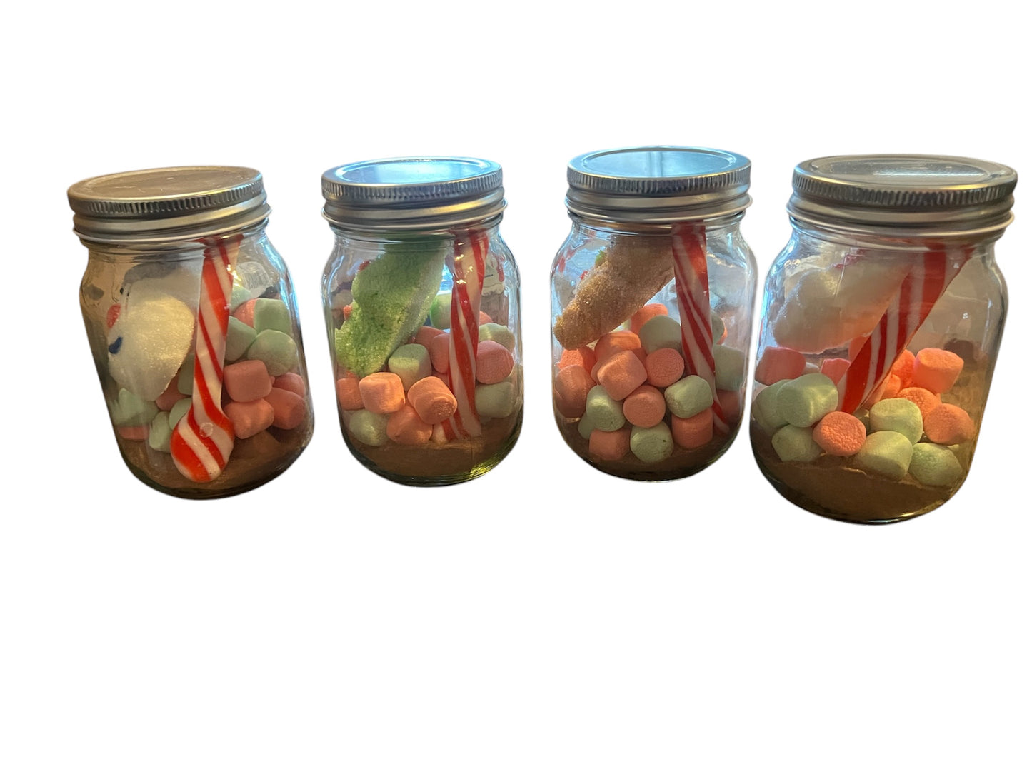 Gingerbread Man Hot Cocoa Freeze Dried Christmas Jar