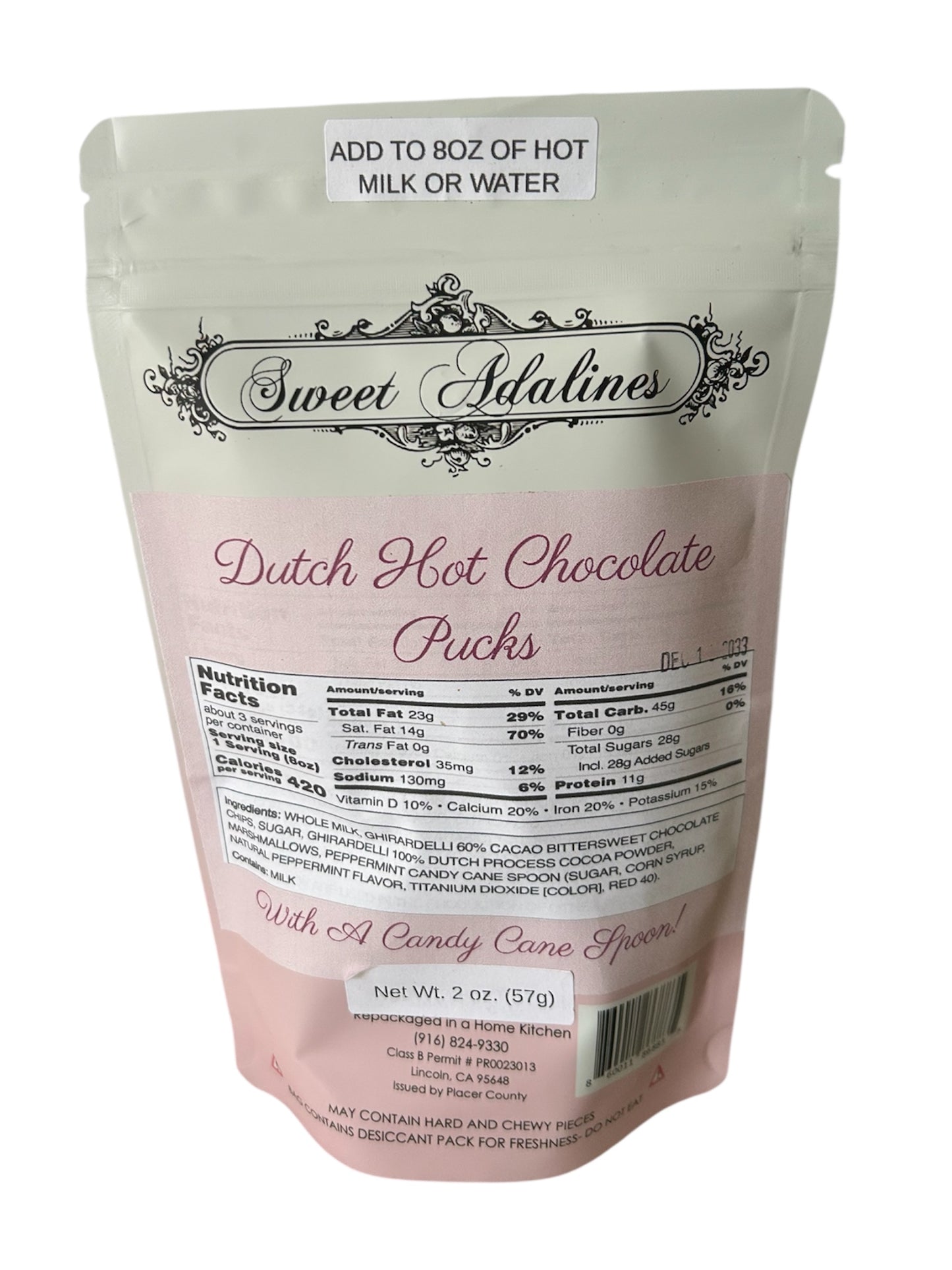 Dutch Hot Chocolate Pucks