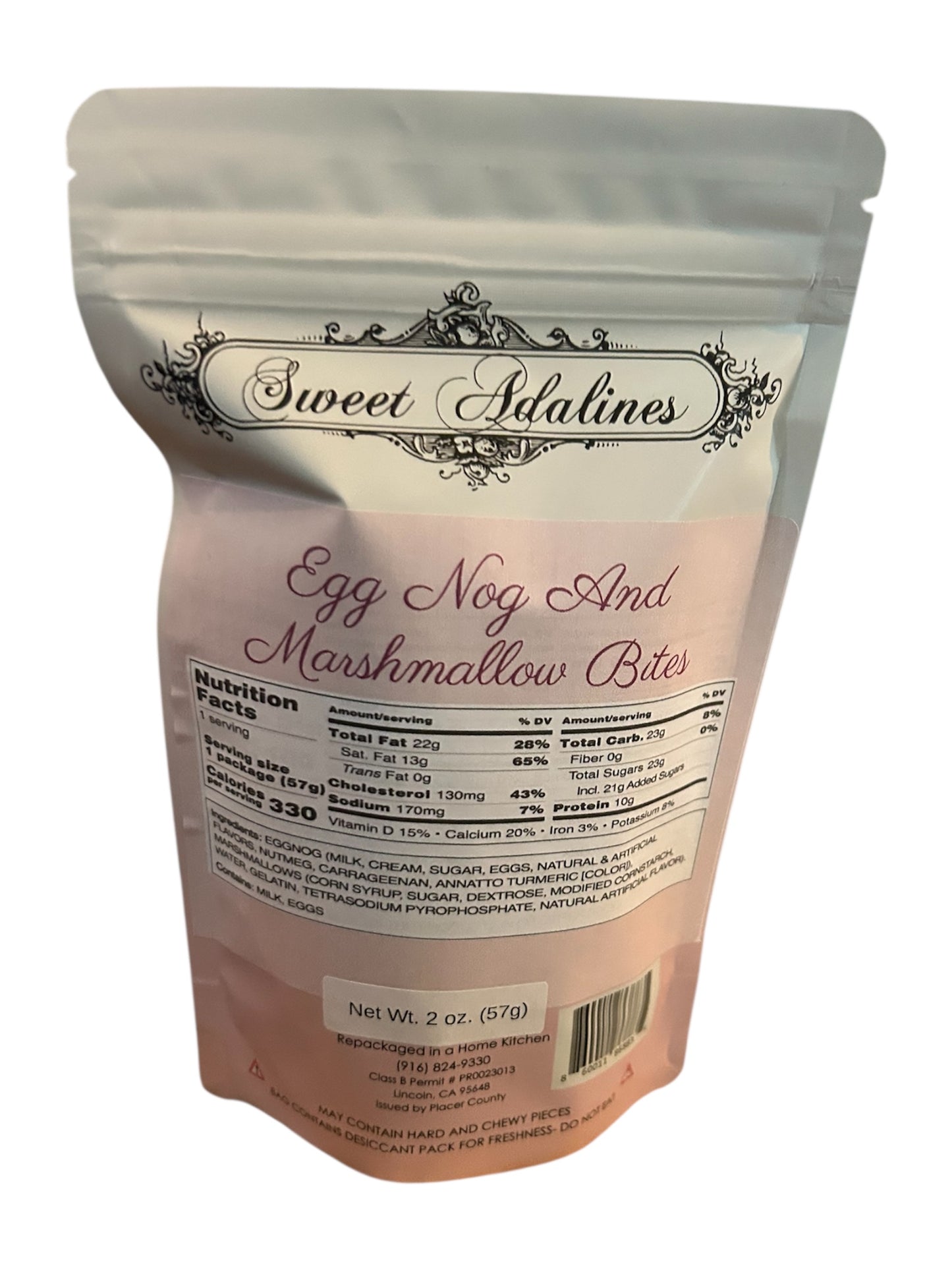 Egg Nog & Marshmallow Bites Bag