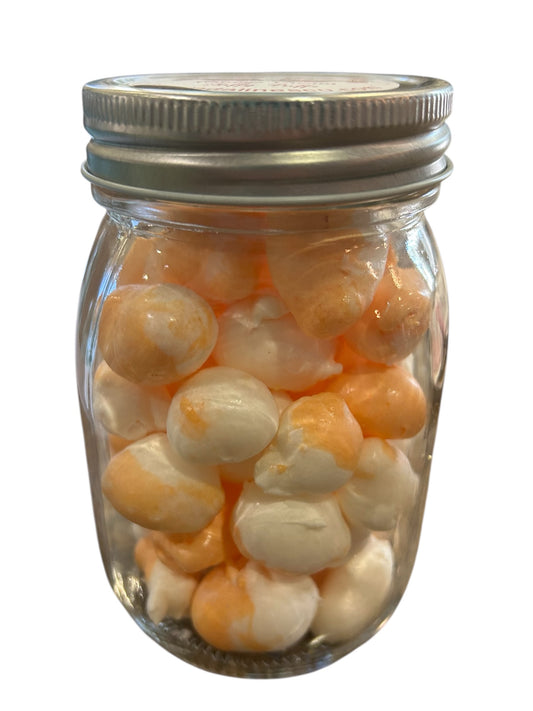 Orange Cream Taffy Puffs Jar