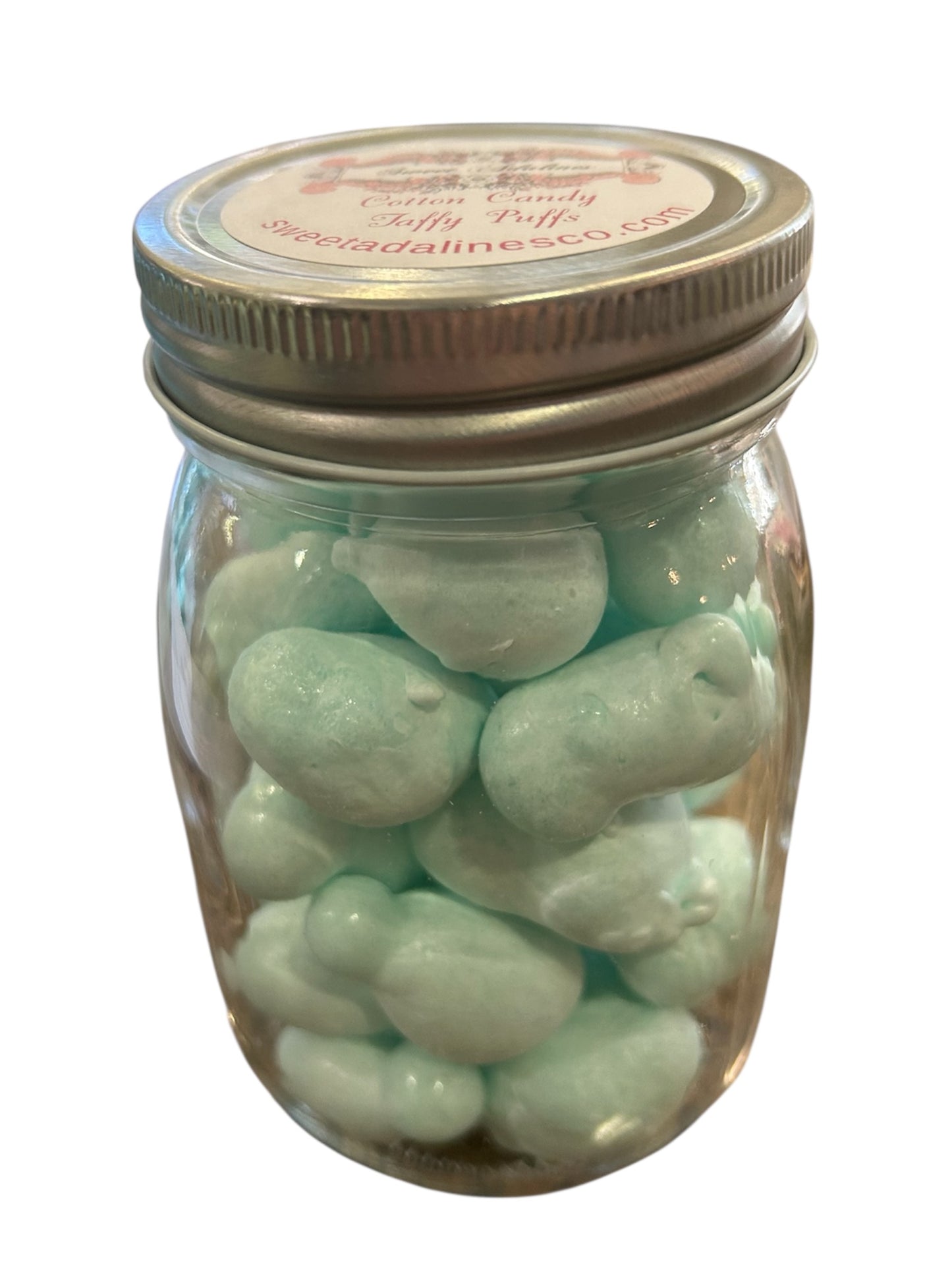 Cotton Candy Taffy Puffs Jar